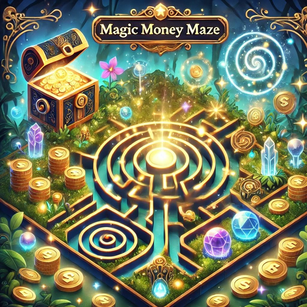 Magic Money Maze Adventure